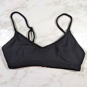 5/$18 Ribbed Fabric Scoop Neck Bikini Top